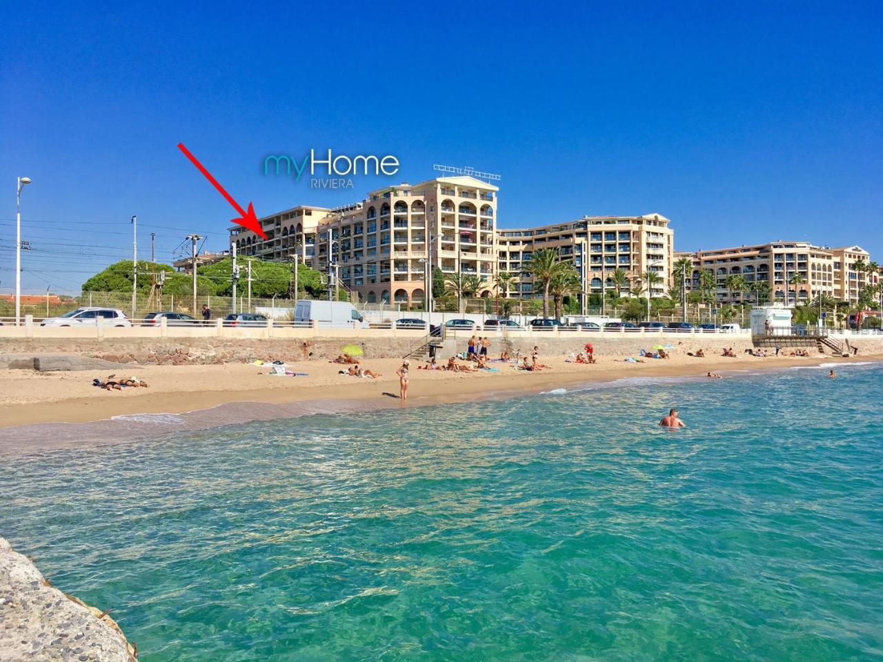 Myhome Riviera - Cannes Sea View Apartment Rentals מראה חיצוני תמונה